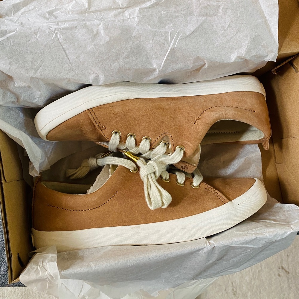 SPERRY Top Sider Leather Leather Shoes